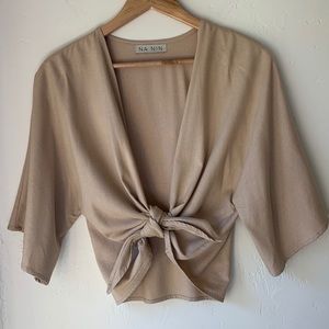 Raw silk jacket from Na Nin